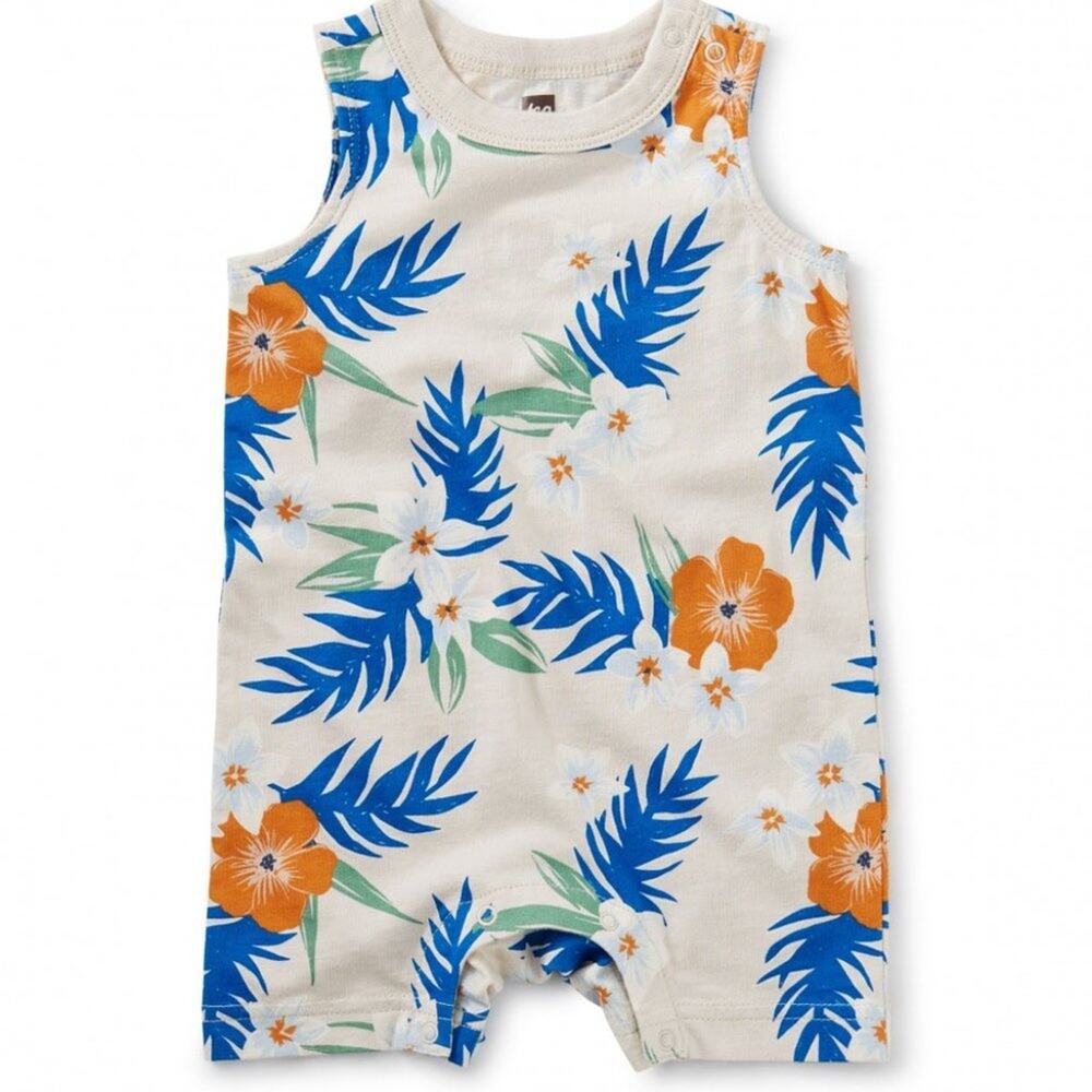 Tea Collection Tank Romper, 18-24M - NWT